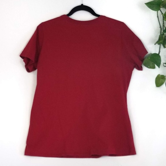 ~~SOLD~~The Nike tee Red Athletic Cut - Picture 5 of 5